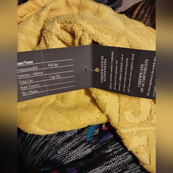 Authentic Versace Terry cloth robe - Picture 5 of 6